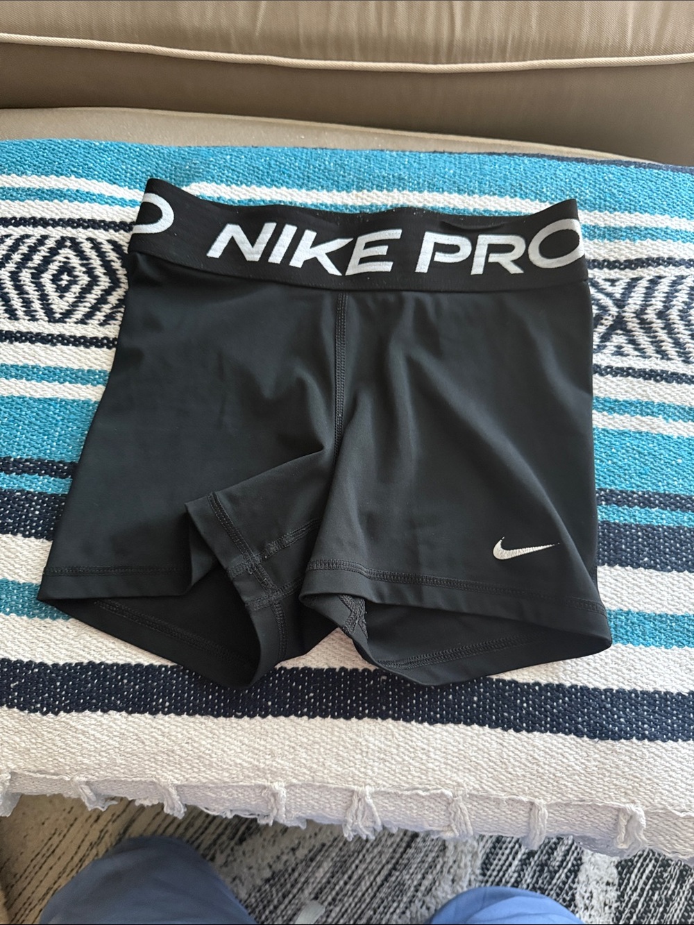NIKE PRO Women's Black Compression Shorts